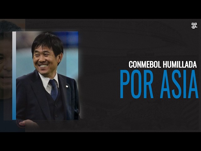 CONMEBOL HUMILIATED BY ASIAN SOCCER
