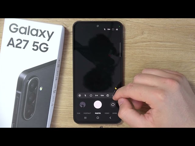 Samsung A27 5G: How to Reset Camera Settings