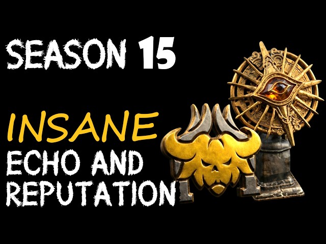 INSANE Seasonal Reputation, Trace of Echoes, Prime Evil Splinter Farm - Diablo 4 (FIXED)