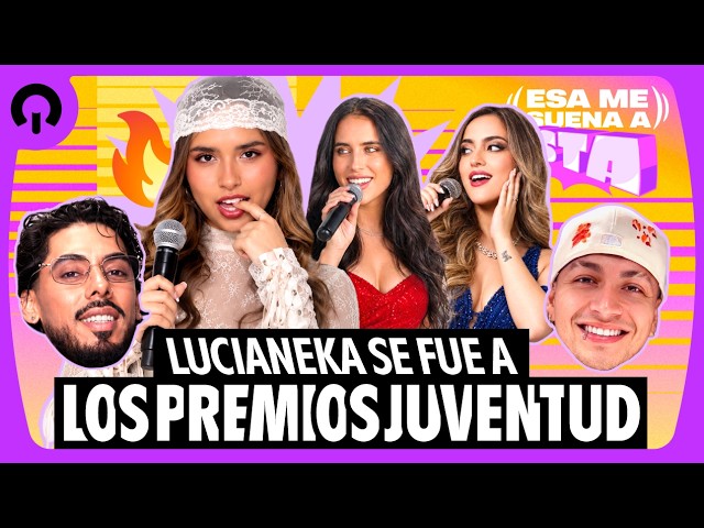 #ENVIVO 🔴LUCIANEKA SE FUE A LOS PREMIOS JUVENTUD - ESA ME SUENA A ESTA