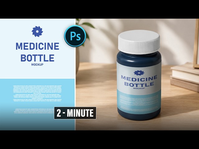 Realistic Mockup In Photoshop | 2-min | Tutorial | The Edit Art