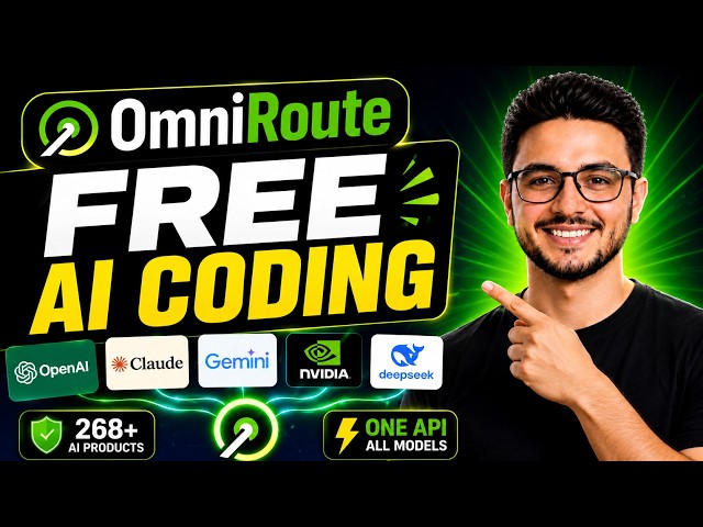 Claude Code + Omni  Route: Get FREE Unlimited AI Access(Never Run Out of Credits Again)