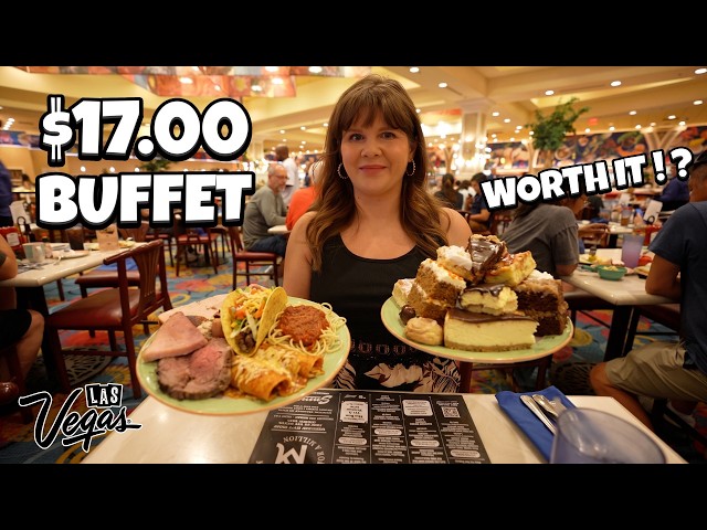I Tried South Point's $17 All You Can Eat Buffet in Las Vegas!