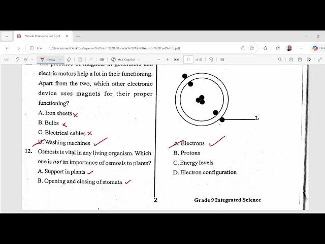 INTEGRATED SCIENCE GRADE 9 007 2026