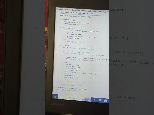 Project python code program language 