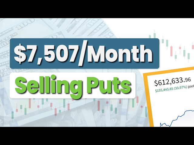 How I Generate Monthly Income By Selling Put Options (Full Free System)