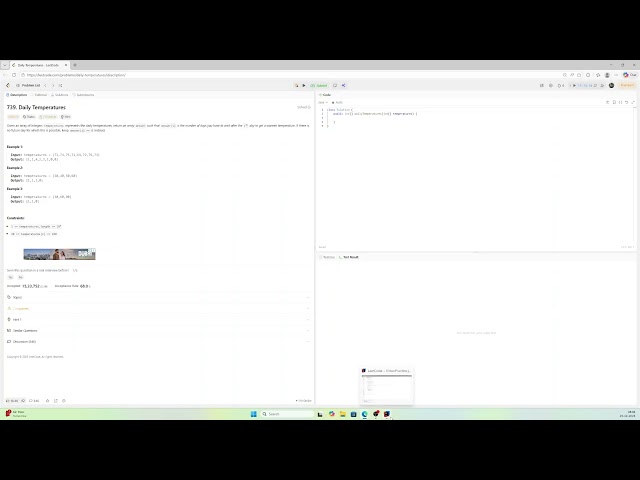 How to Solve Daily Temperatures | LeetCode 739