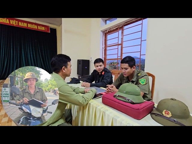 Hoang Manh has been temporarily suspended from his position as Head of the Commune Police.