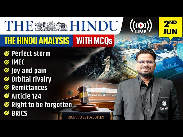 The Hindu Analysis | 2nd June 2026 | The Hindu Newspaper  - Practice Questions | Prashant Sir