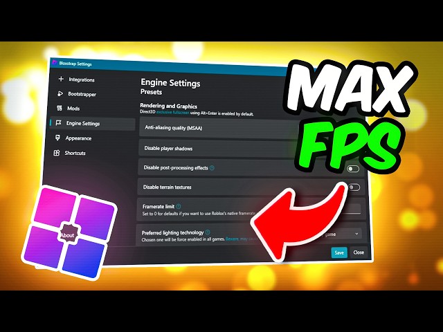How to Use Bloxstrap for Roblox FPS BOOST & LOW PING + BEST Fast Flags Settings!