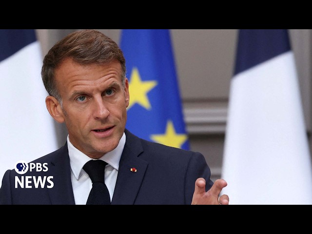 WATCH LIVE: French President Macron addresses 2026 United Nations General Assembly