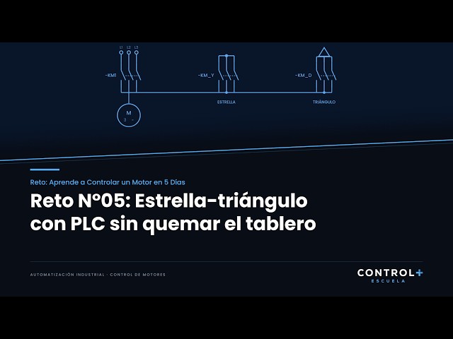 Challenge #5: Program a Star-Delta Starter with a PLC | LIVE