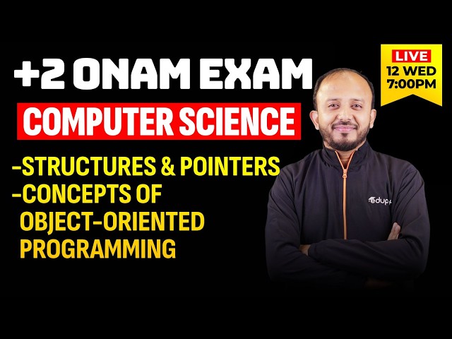 Plus Two Onam Exam CS Chapter 1,2 Sure Question | Eduport Plus Two