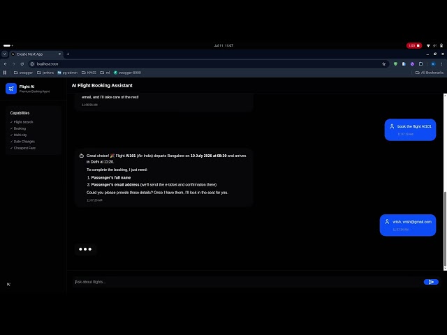 AI Flight Booking Agent