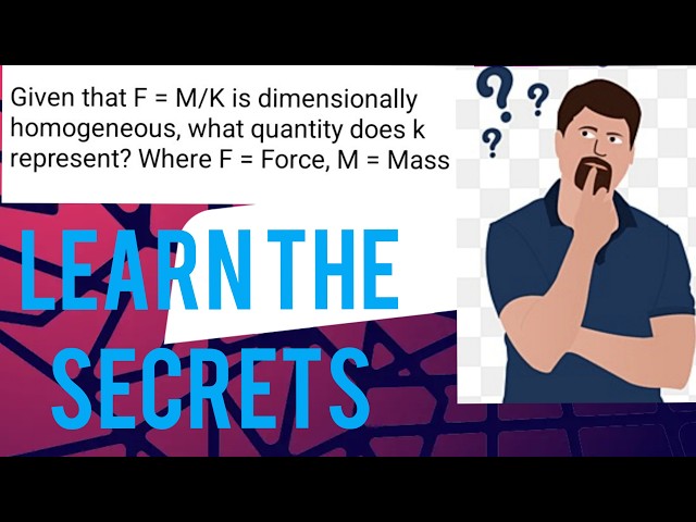 PROBLEM SOLVING SKILLS IN DIMENSIONAL ANALYSIS