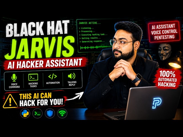 BLACK HAT JARVIS 💀 AI Hacker Assistant Built with Python (2026)