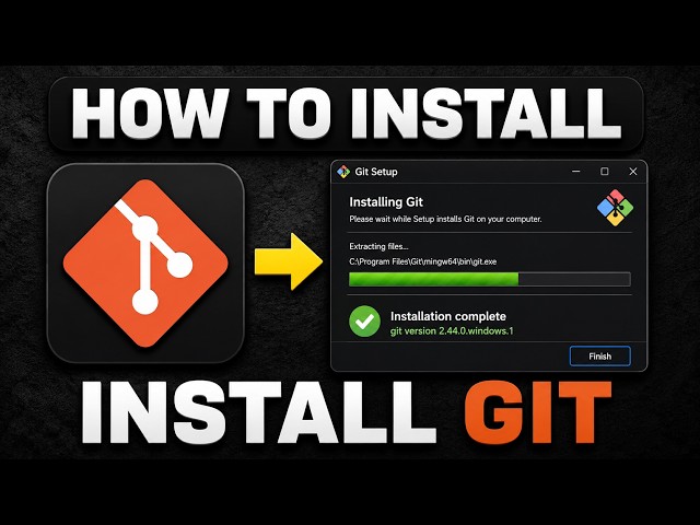 How To Install Git - How To Install Git On Windows 11 & Mac OS! (Git Install Full Guide)