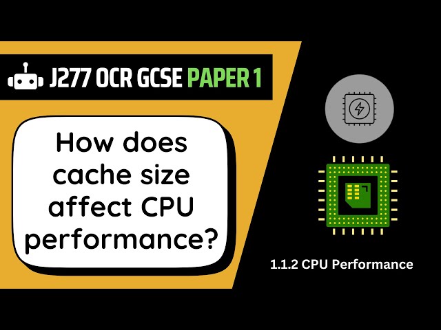Cache Memory | 1.2 | OCR GCSE Computer Science | J277