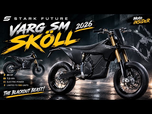 STARK VARG SM SKÖLL 2026 — THE BLACKOUT ELECTRIC MONSTER!