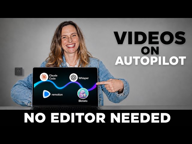 Claude Code Tutorial: Edit Videos with Remotion  (Full Workflow)