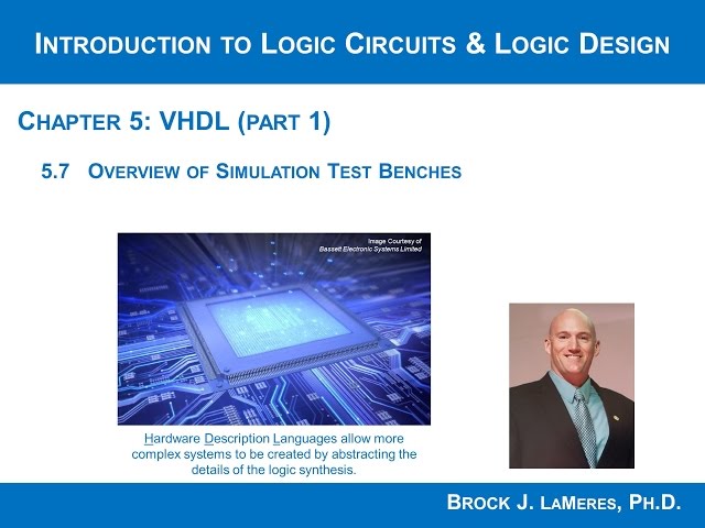 5.7 - Overview of Test Benches