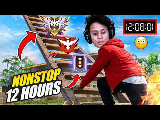 I Played Free Fire for 12 Hours & This Happened 😳Tonde Gamer