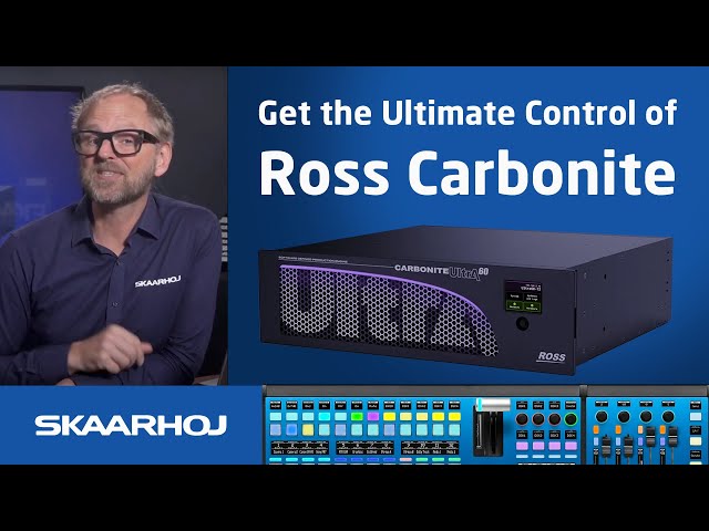 Ultimate Ross Carbonite Control with OGP: SKAARHOJ Master Key One + Wave Board Mini Integration