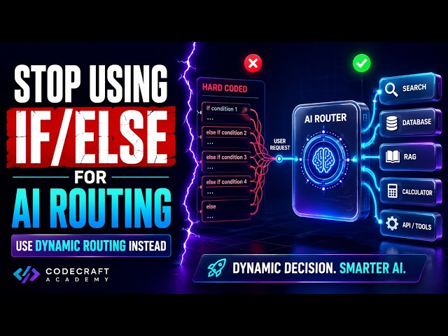 Stop Using If/Else for AI Routing — Here's the Better Architecture