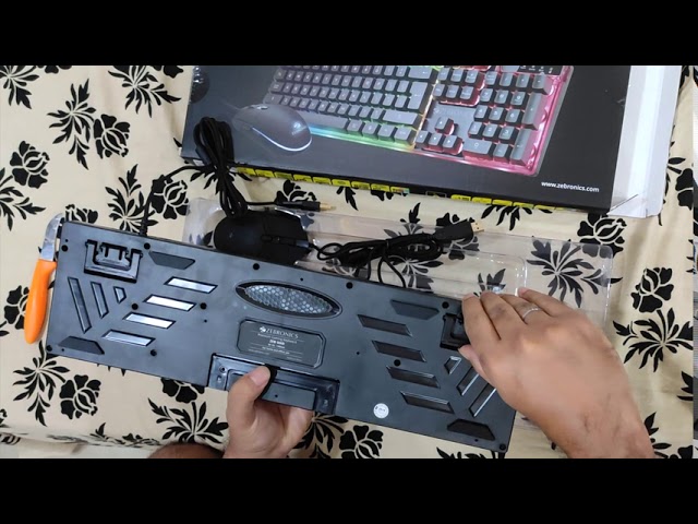I bought the cheapest gaming keyboard and mouse combo on Amazon  | Zebronics ZEB-WAR | Budget Gaming
