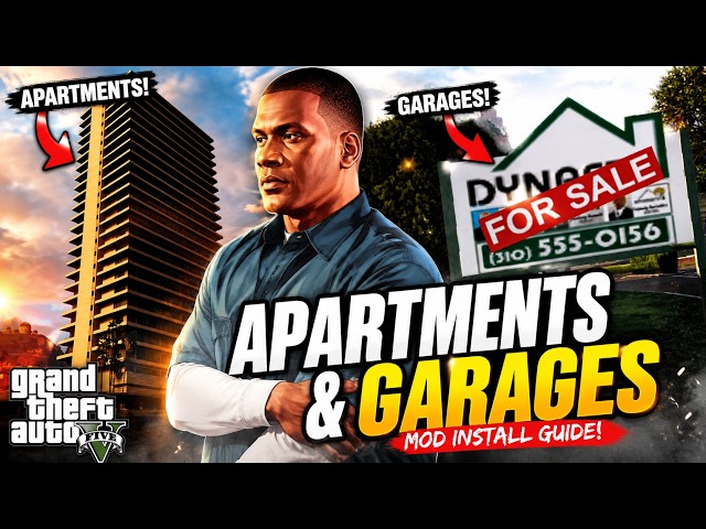 Tutorial how to instal Apartment & Garage mod Gta 5 legacy (step by step guide)