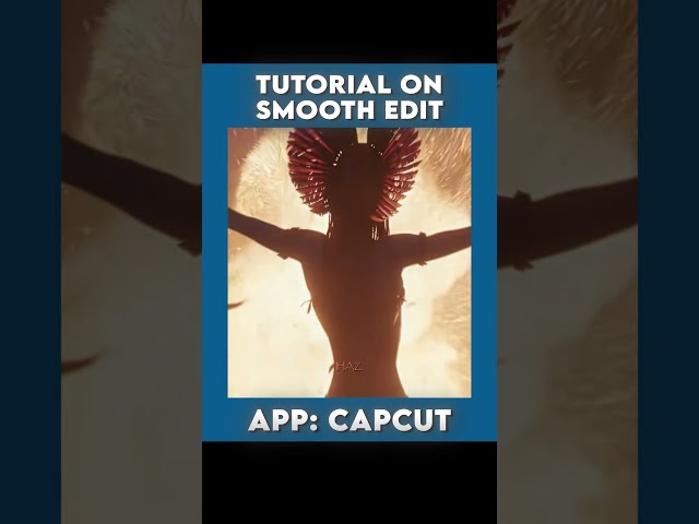 Smooth Shake Tutorial on Capcut 💙