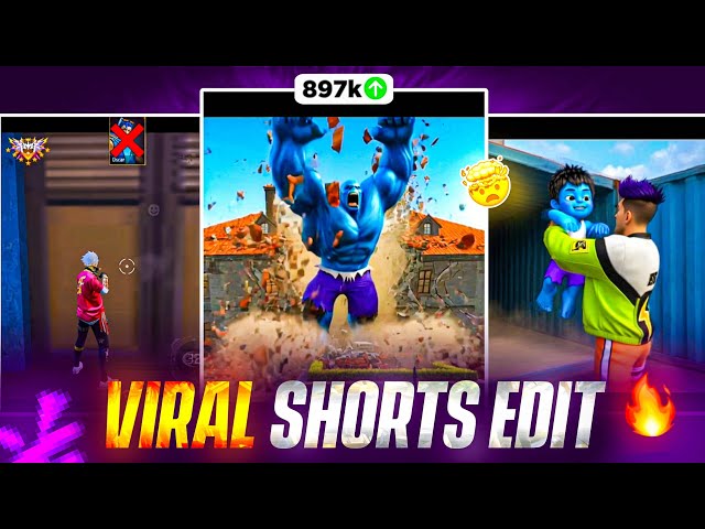 UNIQUE+VIRAL SHORT EDITING TUTORIAL 🤯 Free Fite Short Editing In Capcut | free fire Ai Short | YFYT