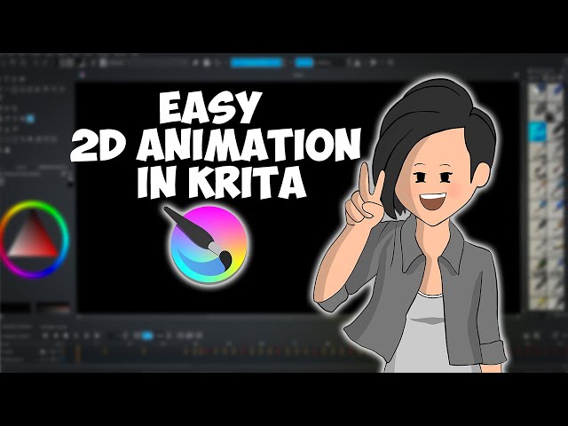 How to create 2D animation in Krita in Bangla | Krita tutorial | @SamimaSraboni