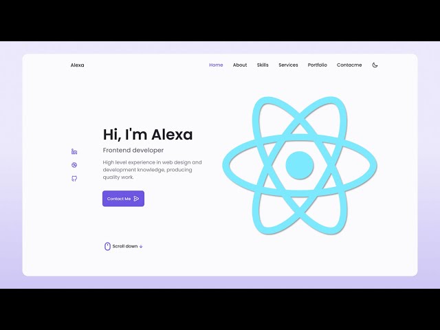 Build a Complete Responsive Portfolio Website with React (Part 1/2)