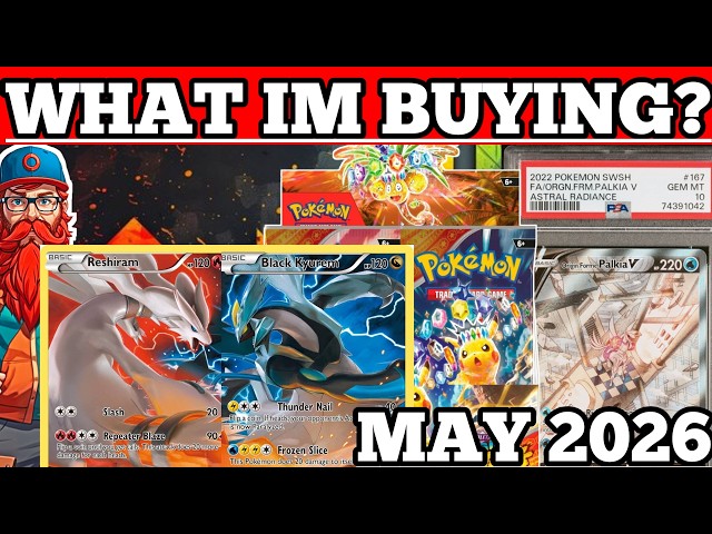 POKEMON INVESTING MAY 2026! Pokémon Cards & Products IM Investing into This Month!