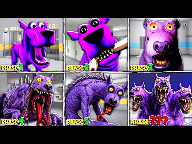 1,000,000 PEPPER THE PURPLE DOG EVOLUTION! What If I Became ALL Phase in BARRY PRISON RUN (Scary)
