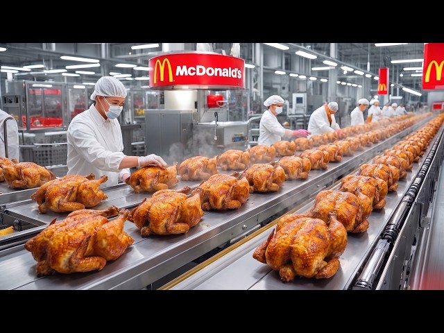 How McDonald’s Makes Their Chicken Products | Full Factory Process & Secrets