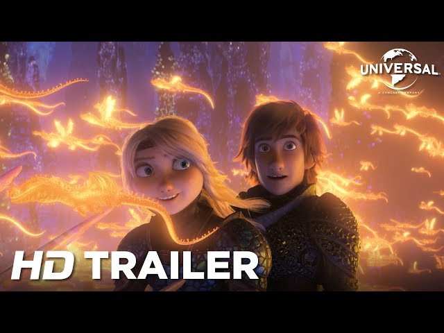 HOW TO TRAIN YOUR DRAGON: THE HIDDEN WORLD – Official Teaser Trailer (Universal Pictures) HD