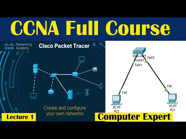 CCNA Lecture 1 || Cisco Packet Tracer Practical || Computer Expert