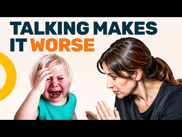 STOP Talking When Your Child Melts Down. Do THIS Instead