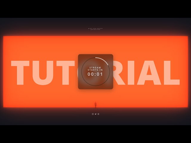 Create a STREAM COUNTDOWN with THREE.JS! [FREE CODE | CODEPEN]