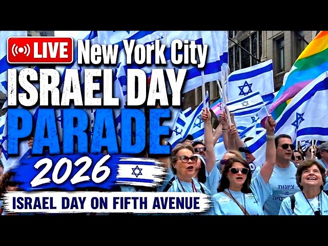 LIVE NYC: ISRAEL DAY PARADE 2026 🇮🇱 Israel Day on Fifth Avenue 2026 🇮🇱 Celebrate Israel Parade