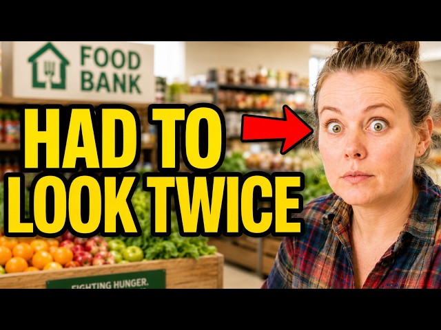 Food Bank Surprise - Frugal Living - Food Bank Haul - Food Pantry Haul - Frugal Living Tips