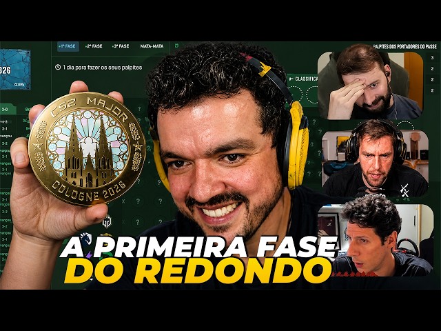 GAULES FAZENDO O REDONDO DA TRIBO EP1 - MAJOR COLOGNE 2026! GAULES com MICHEL, APOKA e VELHO VAMP
