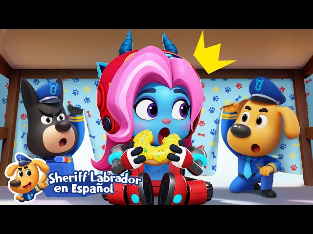 Juguemos de Manera Segura 🤖 Dibujos Animados 🔍Sheriff Labrador en Español