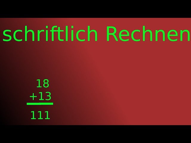 SCHNELL und EINFACH Rechnen [Mathenachhilfe,Deutsch,HD]