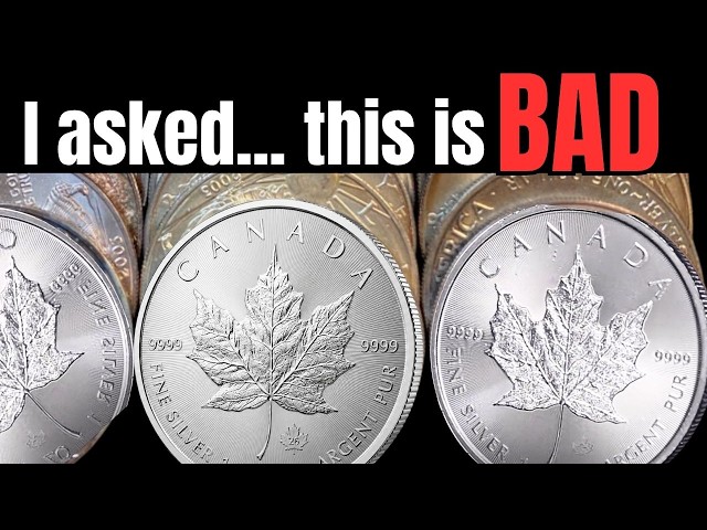 I asked about Junk Silver ... THIS IS BAD