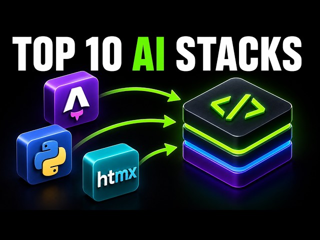 The 10 Stacks Your AI Coding Agent Actually Needs