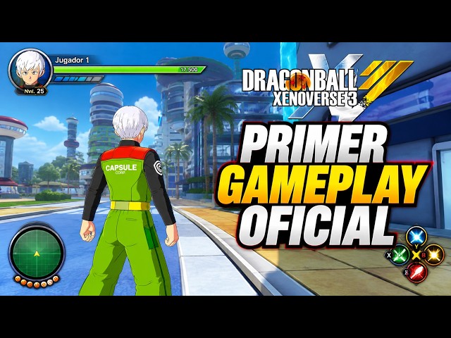 DRAGON BALL XENOVERSE 3 FIRST OFFICIAL GAMEPLAY AND NEW TRAILER