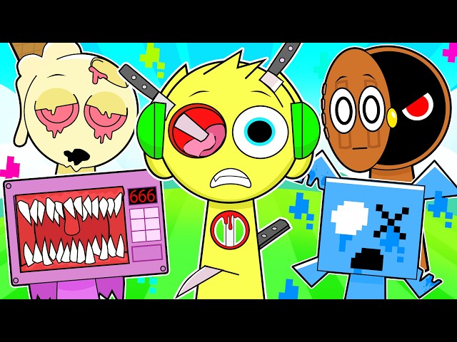Sprunki with ANIMATED CUTSCENES OC Update?! (Banana Porridge Mod)